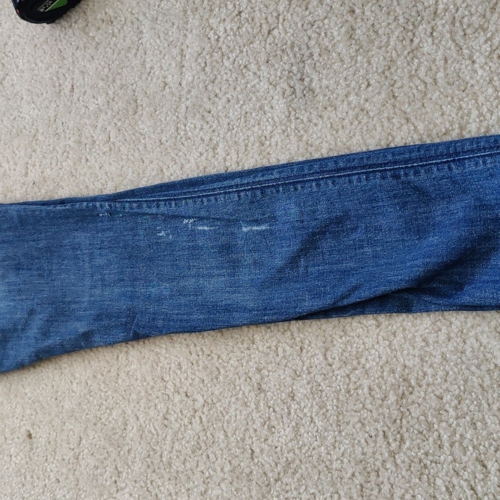 Hudson Collin Mid-Rise Skinny Ankle Classic Blue Women's Denim Jeans Y2K Retro - Picture 16 of 16